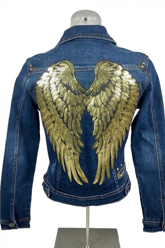 Dark Gold Jean Jacket