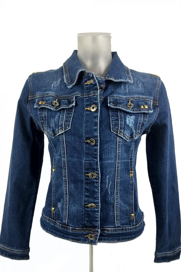 Dark Gold Jean Jacket - Imagen 4