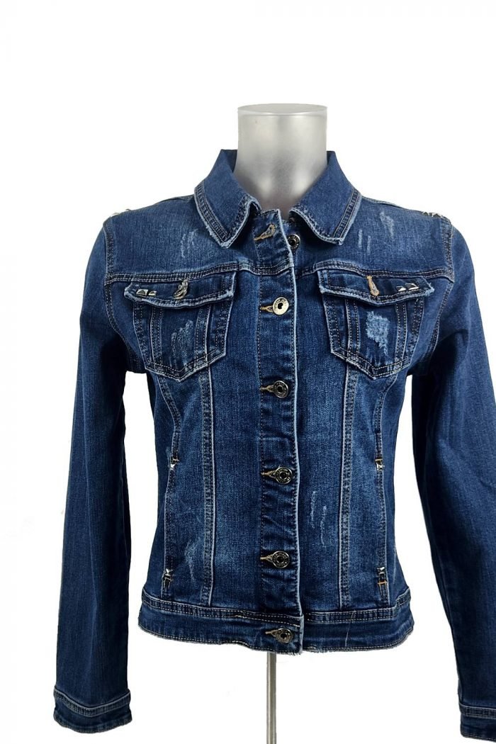 Dark Silver Jean Jacket - Imagen 7