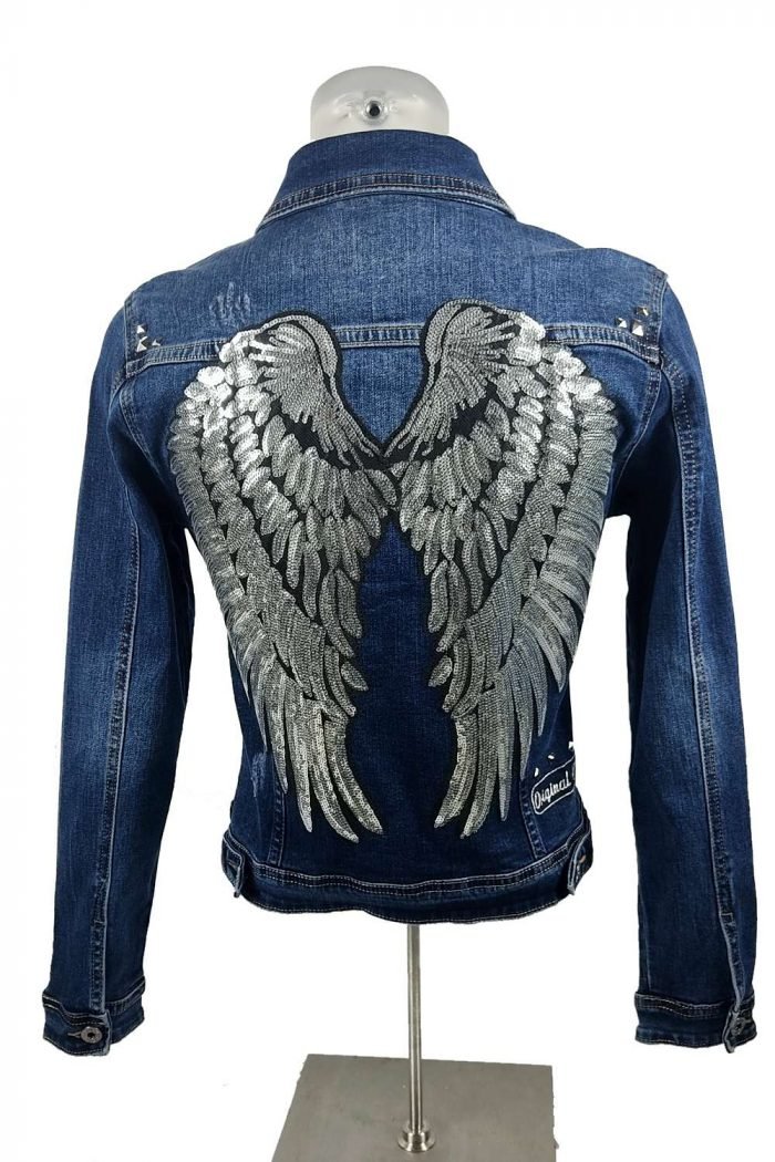 Dark Silver Jean Jacket