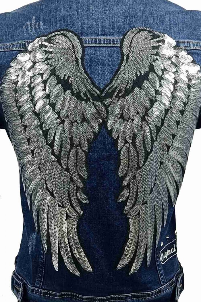 Dark Silver Jean Jacket - Imagen 3